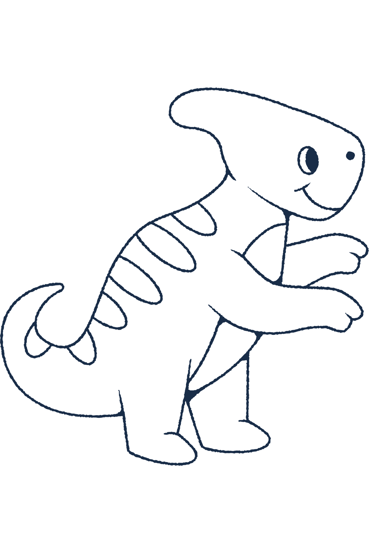 My First Coloring Book: Dinos