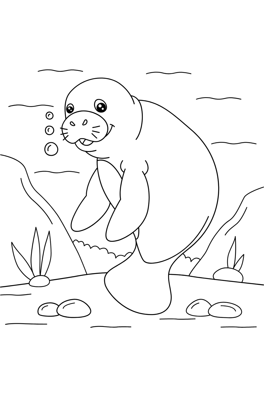 My First Coloring Book: Ocean