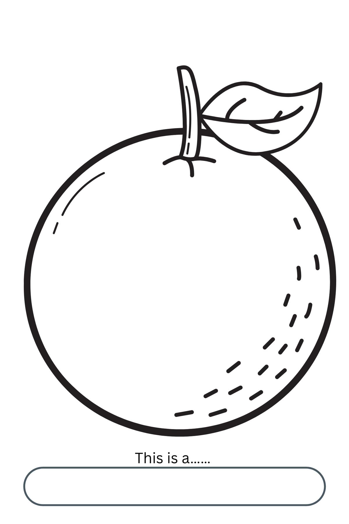 My First Coloring Book: Fruit