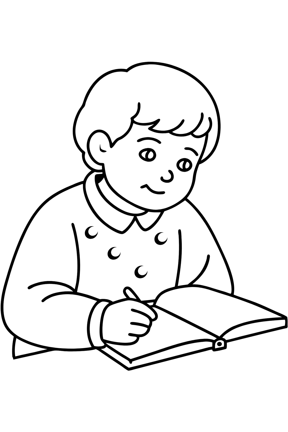 My First Coloring Book: School