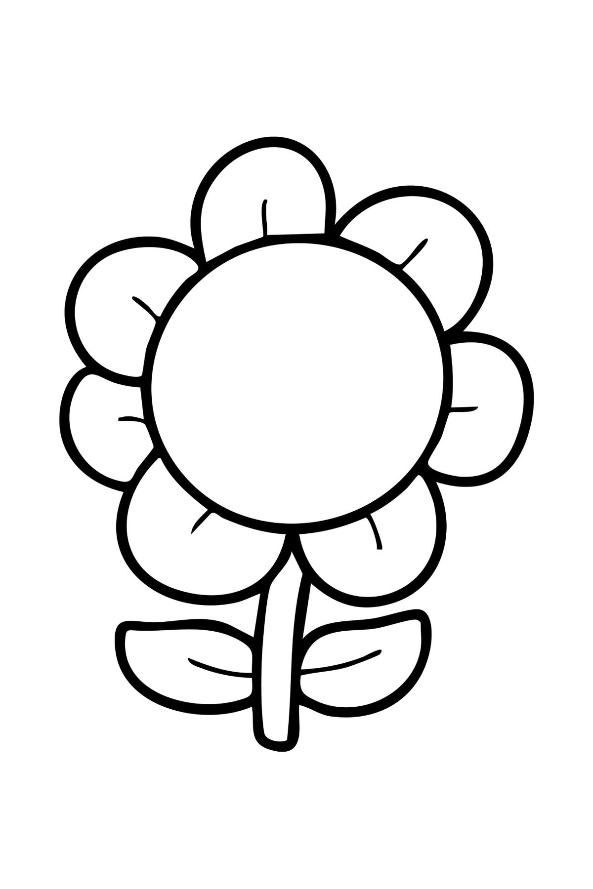 My First Coloring Book : Flowers