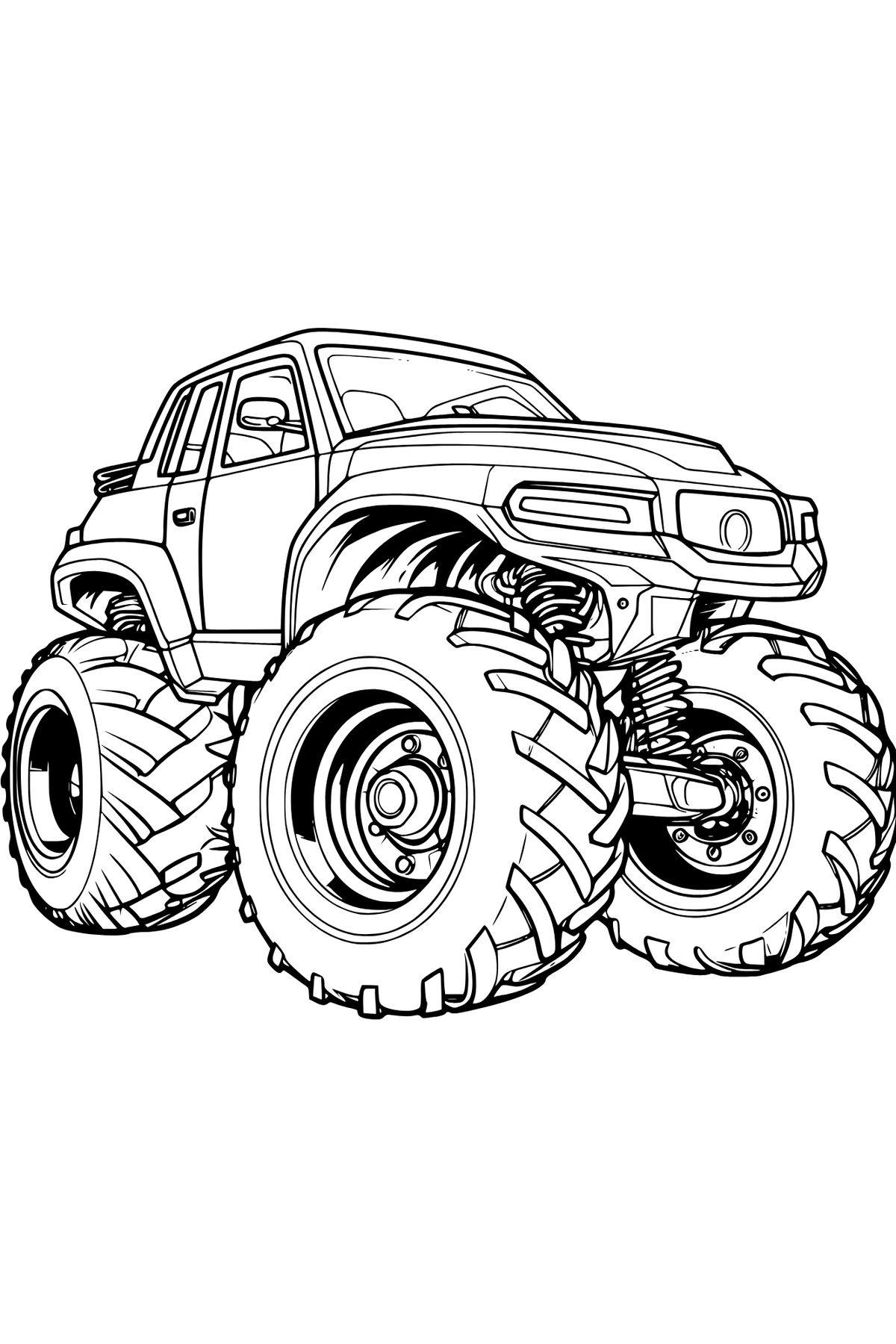 My First Coloring Book: Vehicle