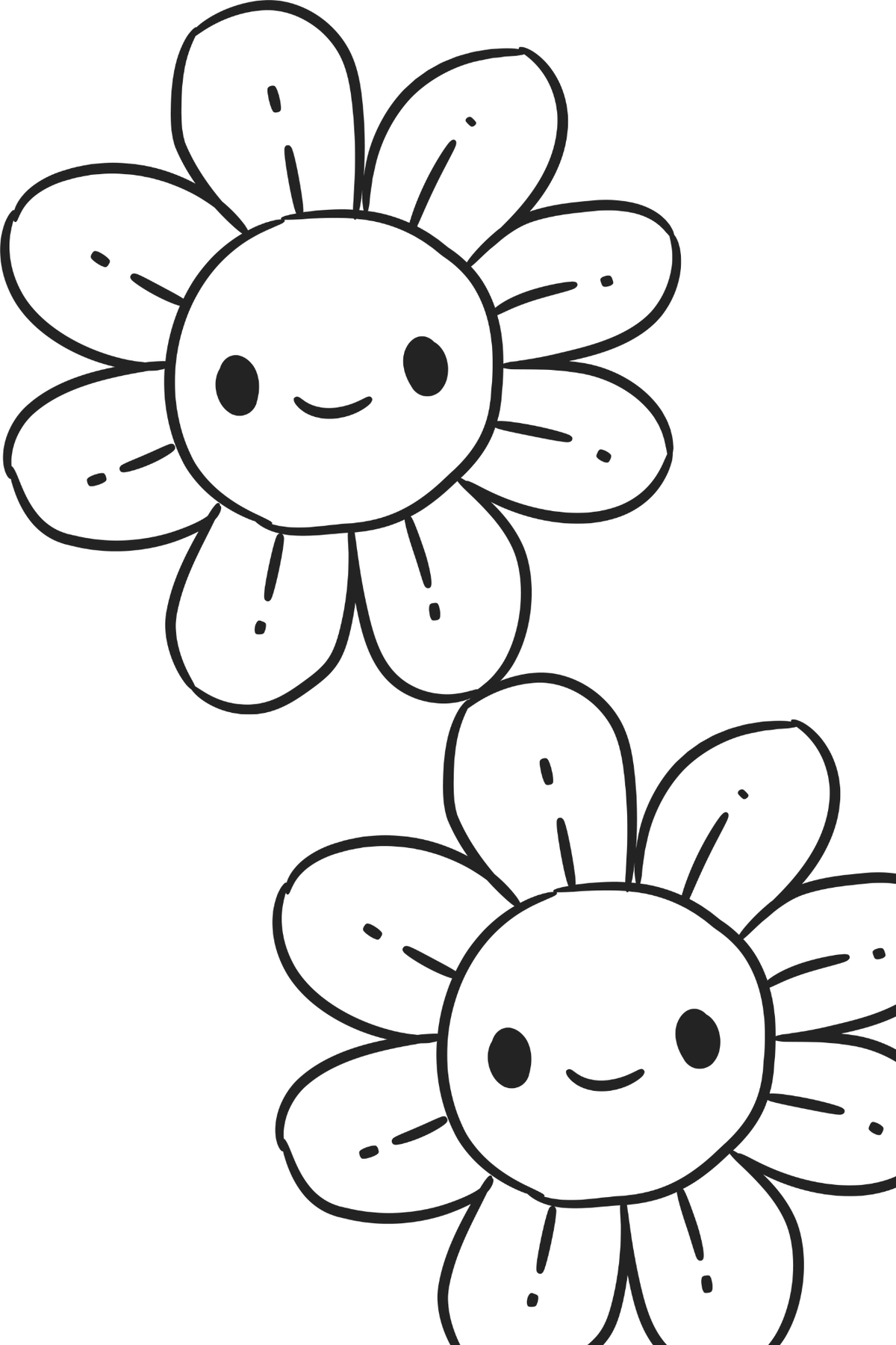 My First Coloring Book : Flowers