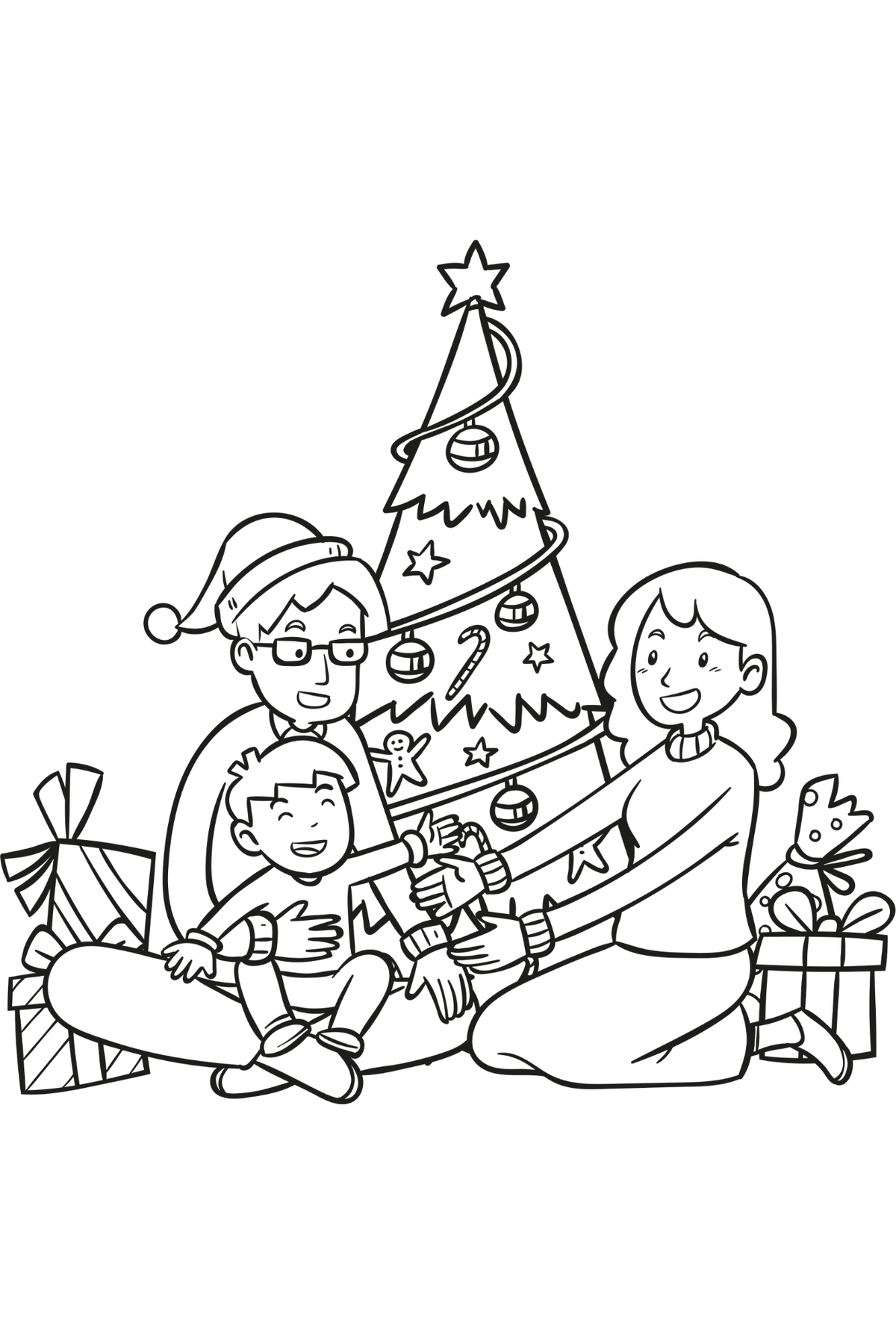 My First Coloring Book: Christmas