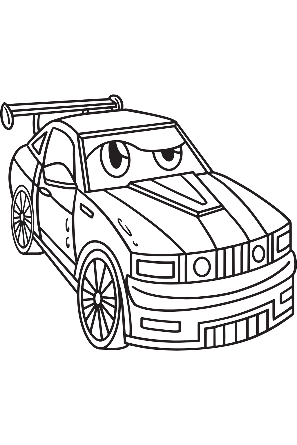 My First Coloring Book: Vehicle