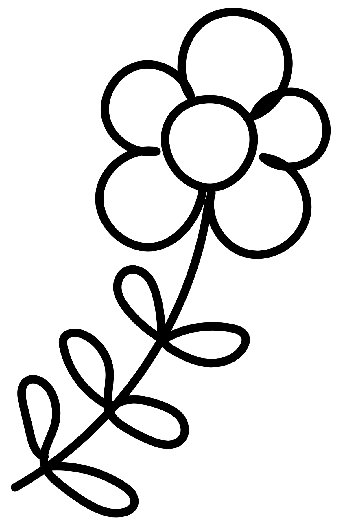My First Coloring Book : Flowers