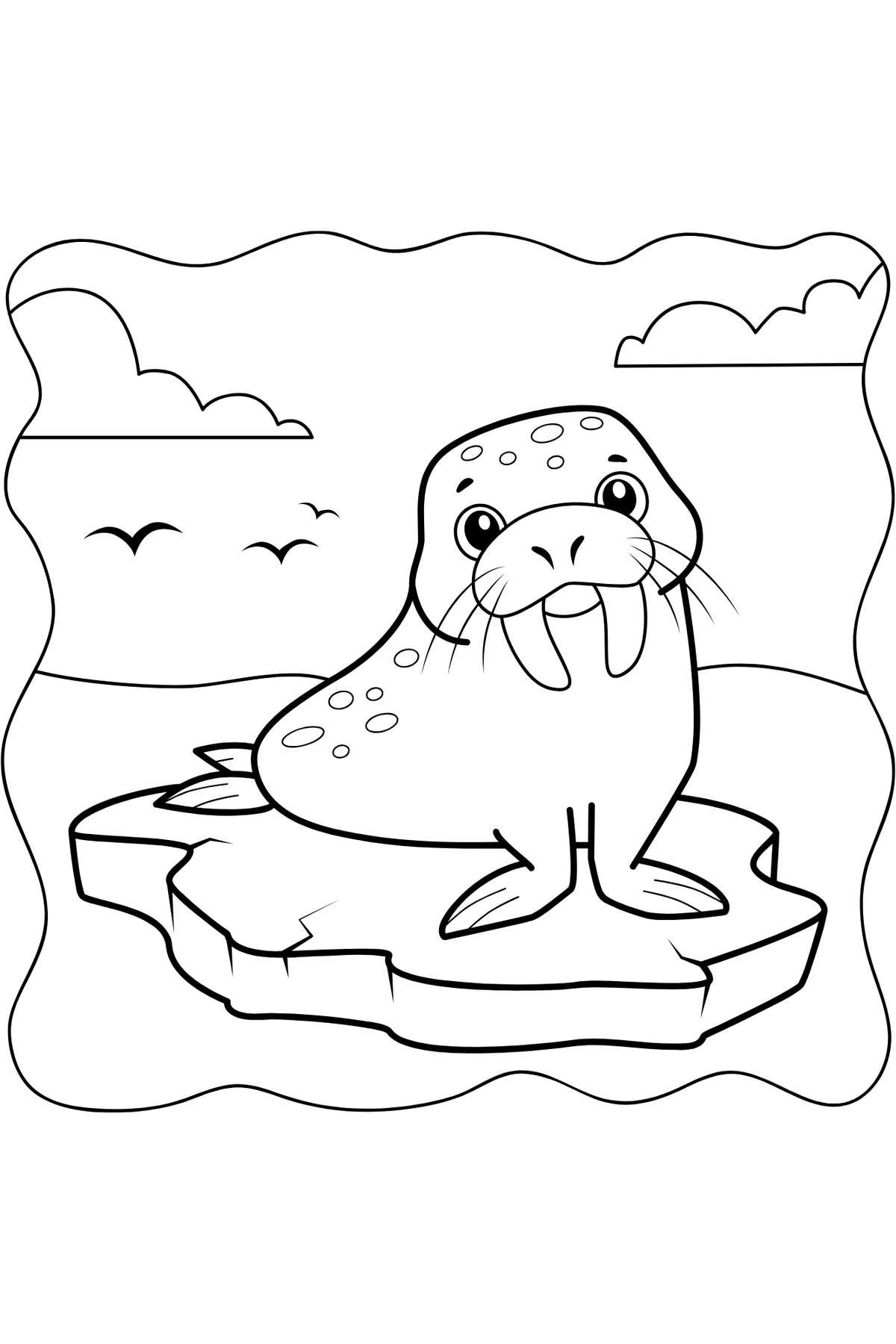 My First Coloring Book: Ocean