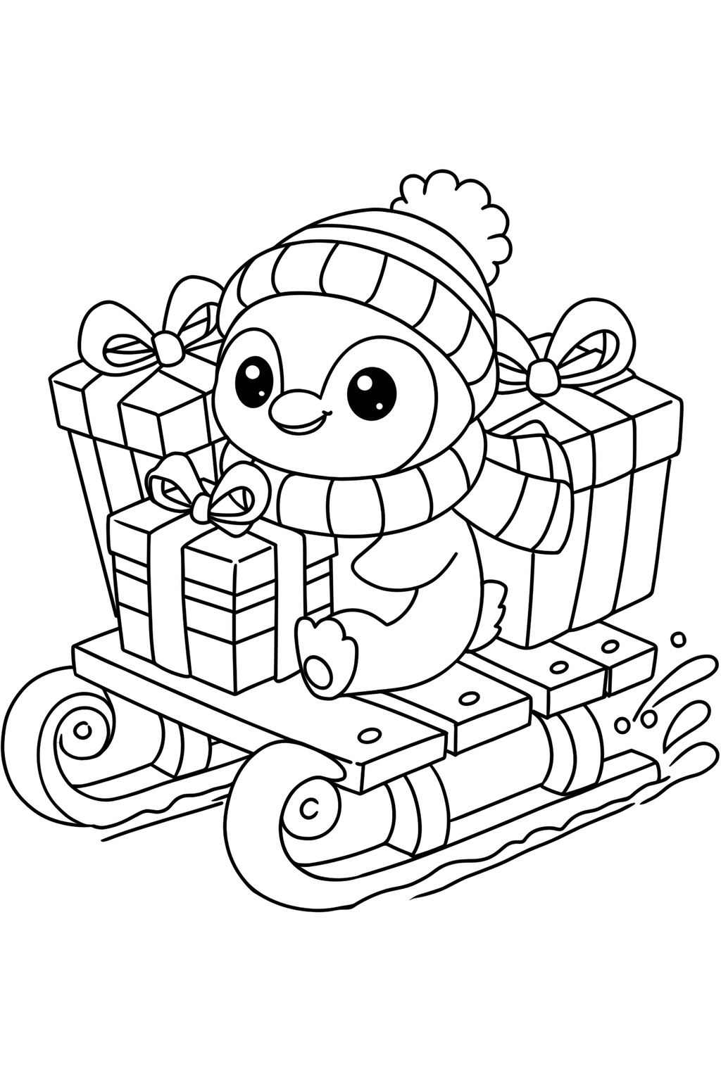 My First Coloring Book: Christmas