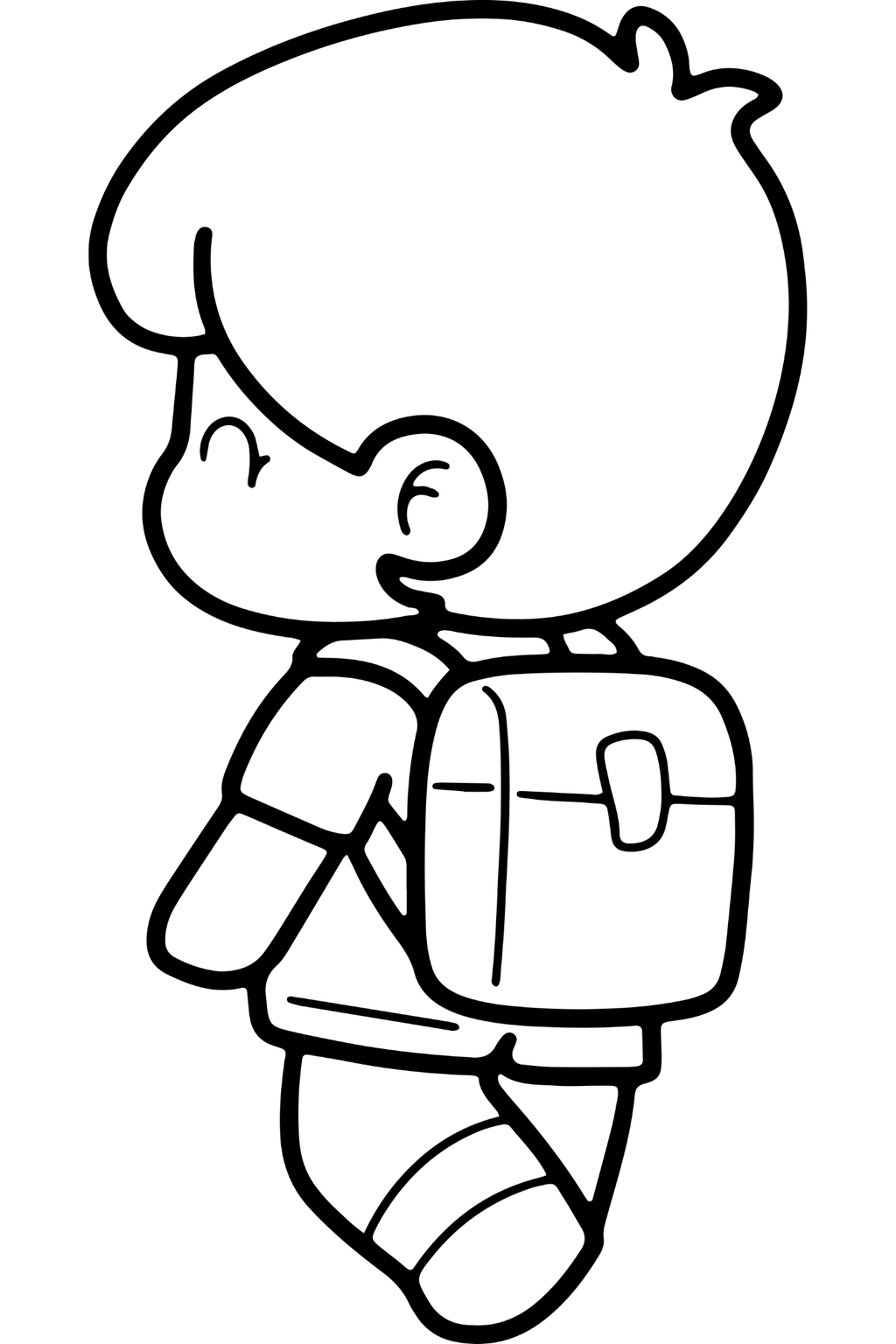 My First Coloring Book: School