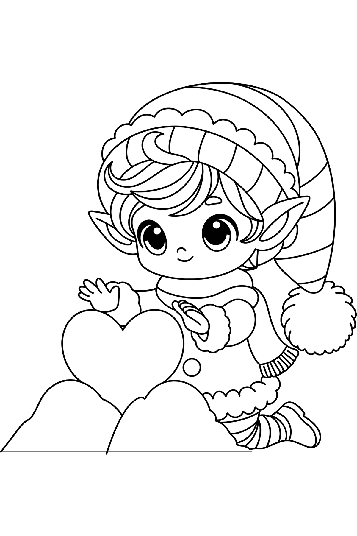 My First Coloring Book: Christmas