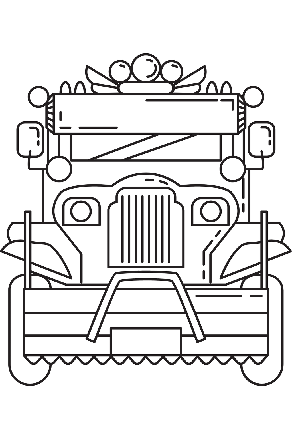 My First Coloring Book: Vehicle