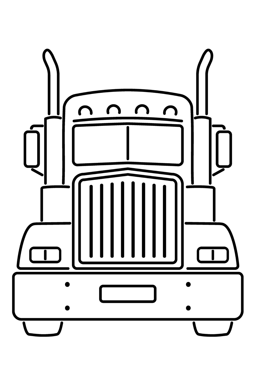 My First Coloring Book: Vehicle