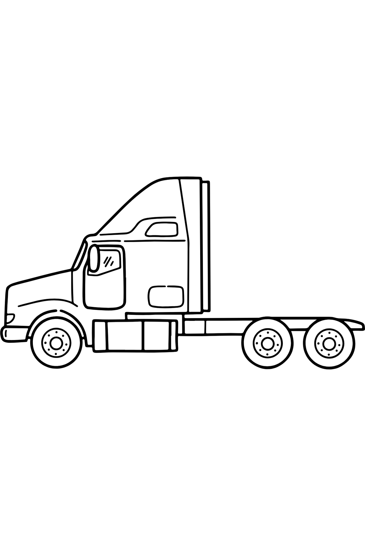 My First Coloring Book: Vehicle