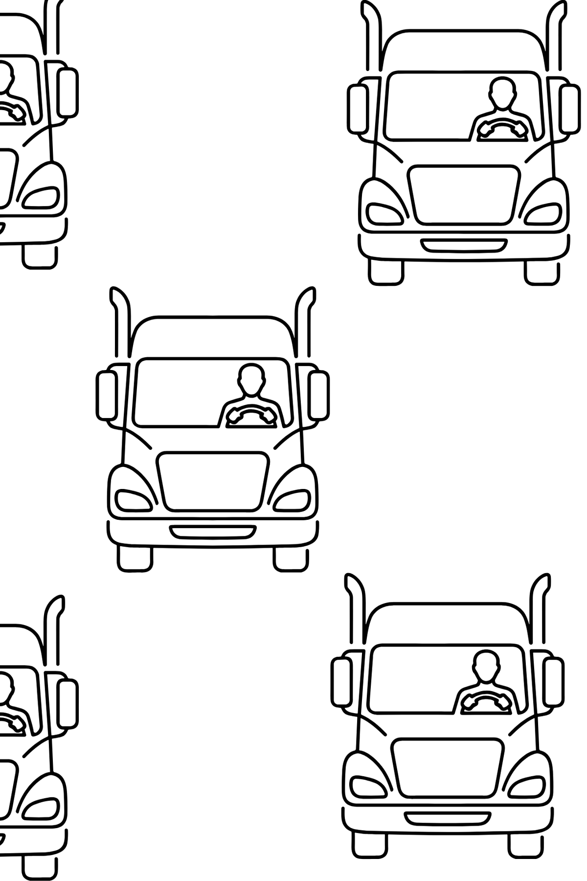 My First Coloring Book: Vehicle