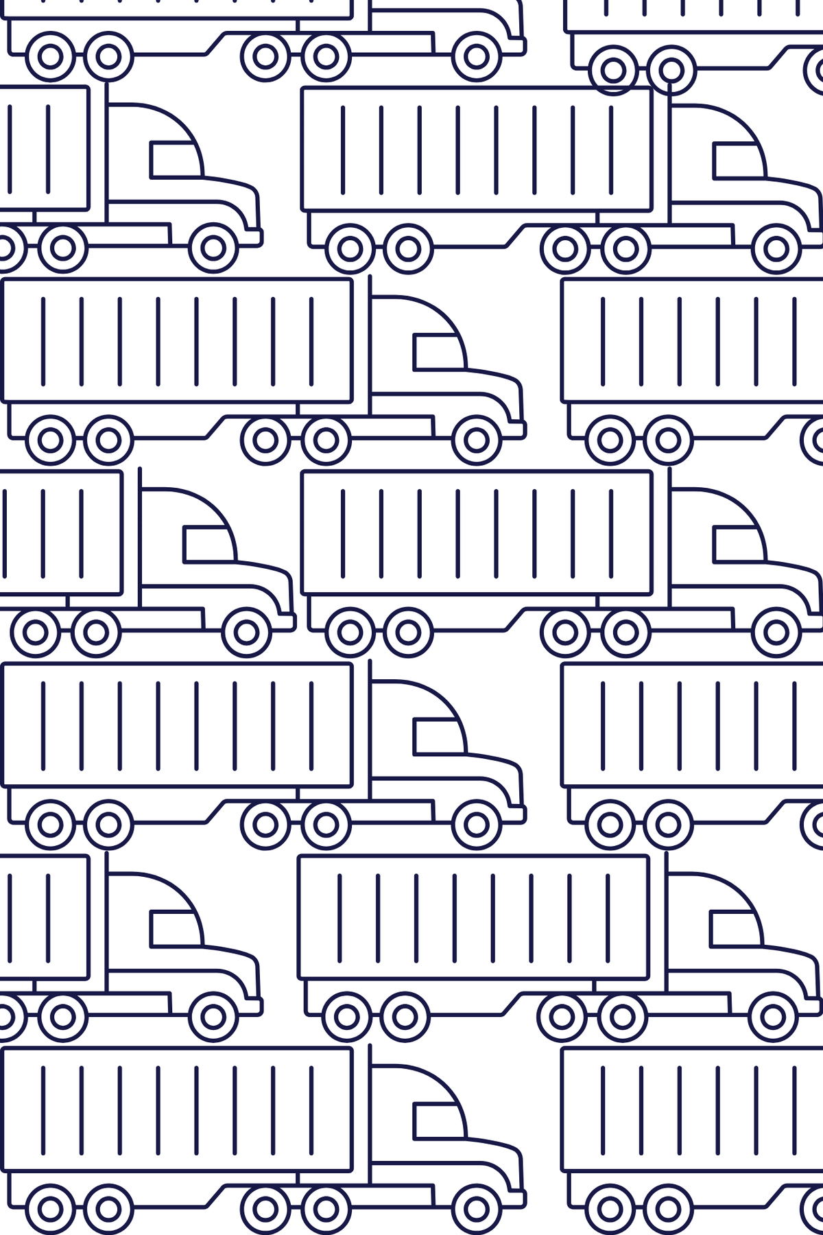 My First Coloring Book: Vehicle