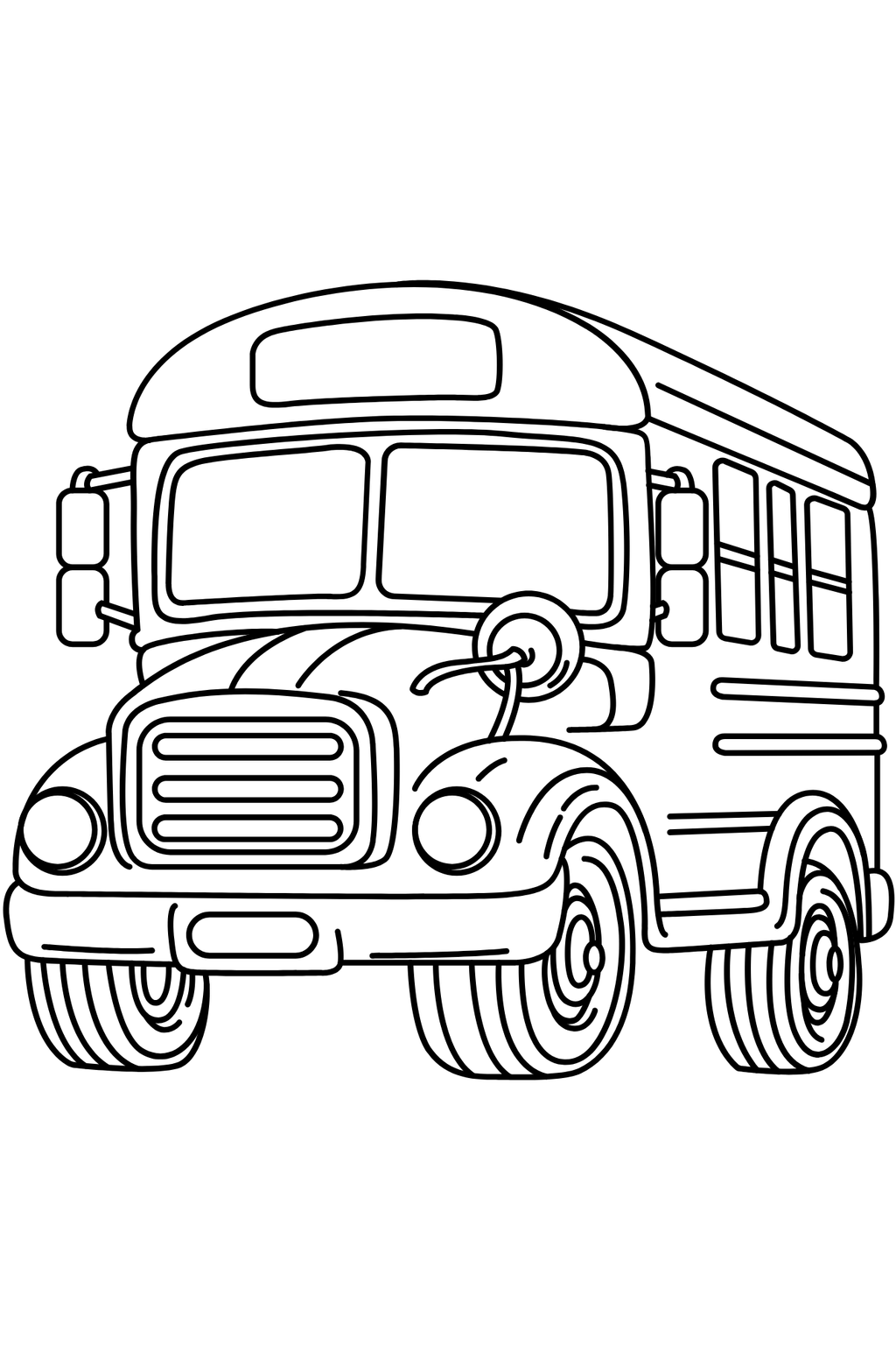 My First Coloring Book: School