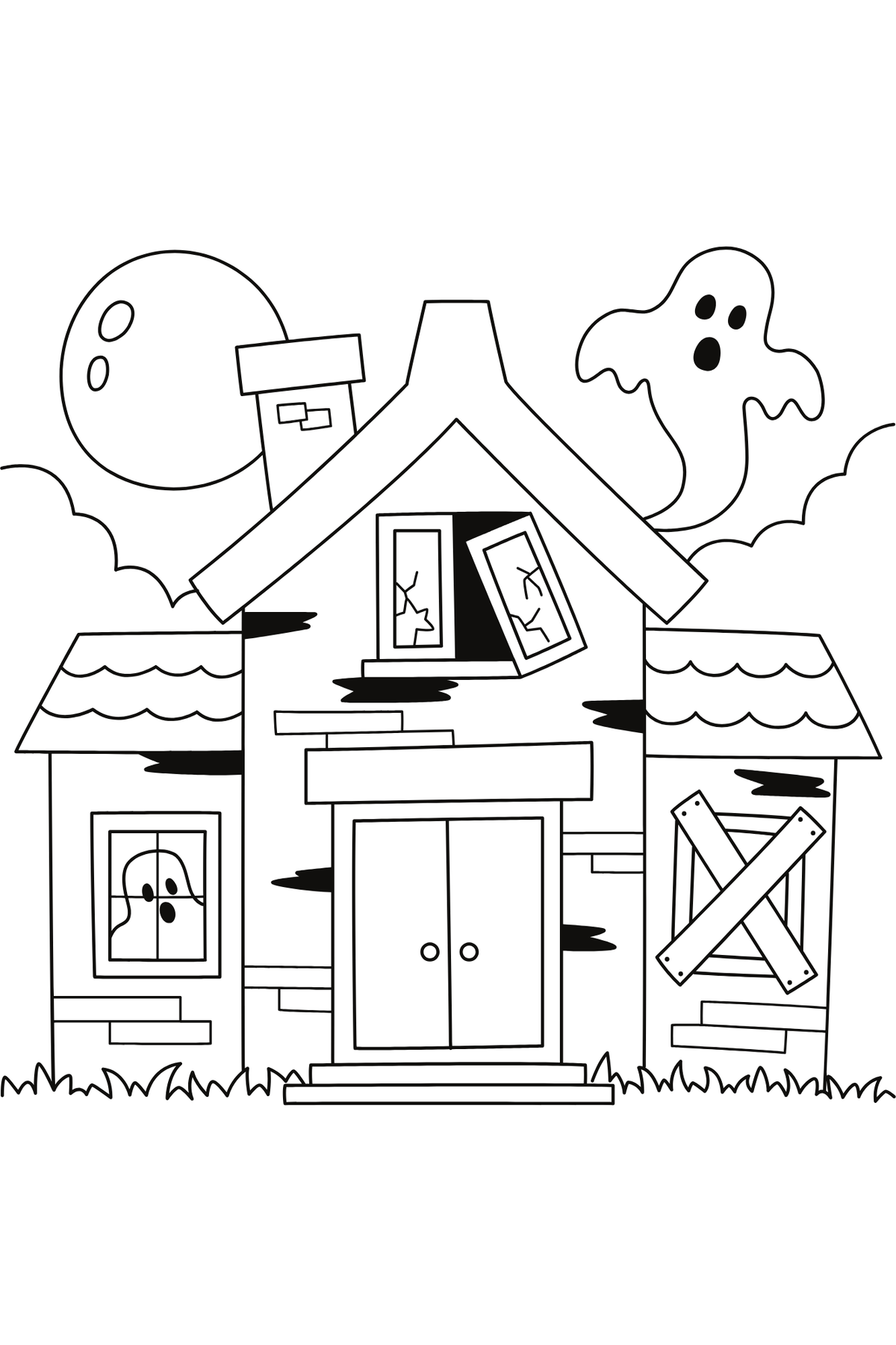 My First Coloring Book: Halloween