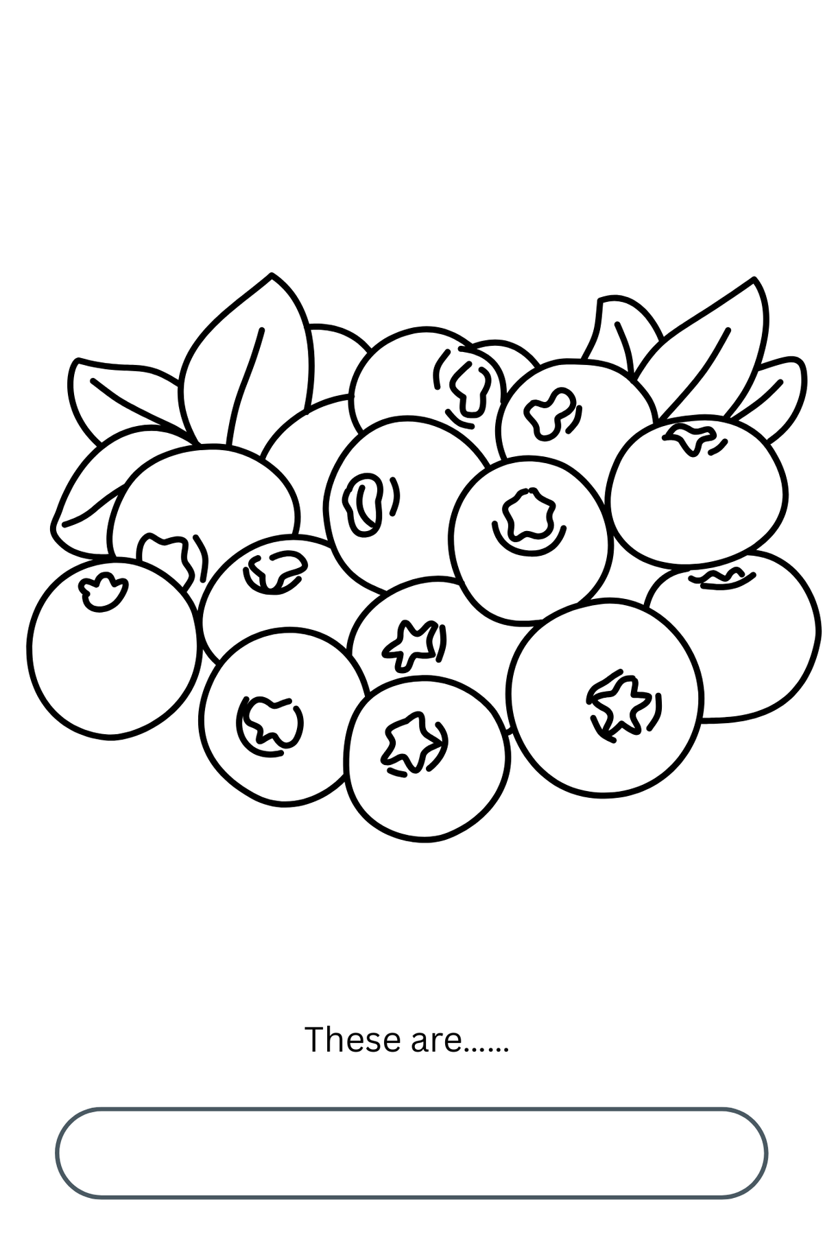 My First Coloring Book: Fruit