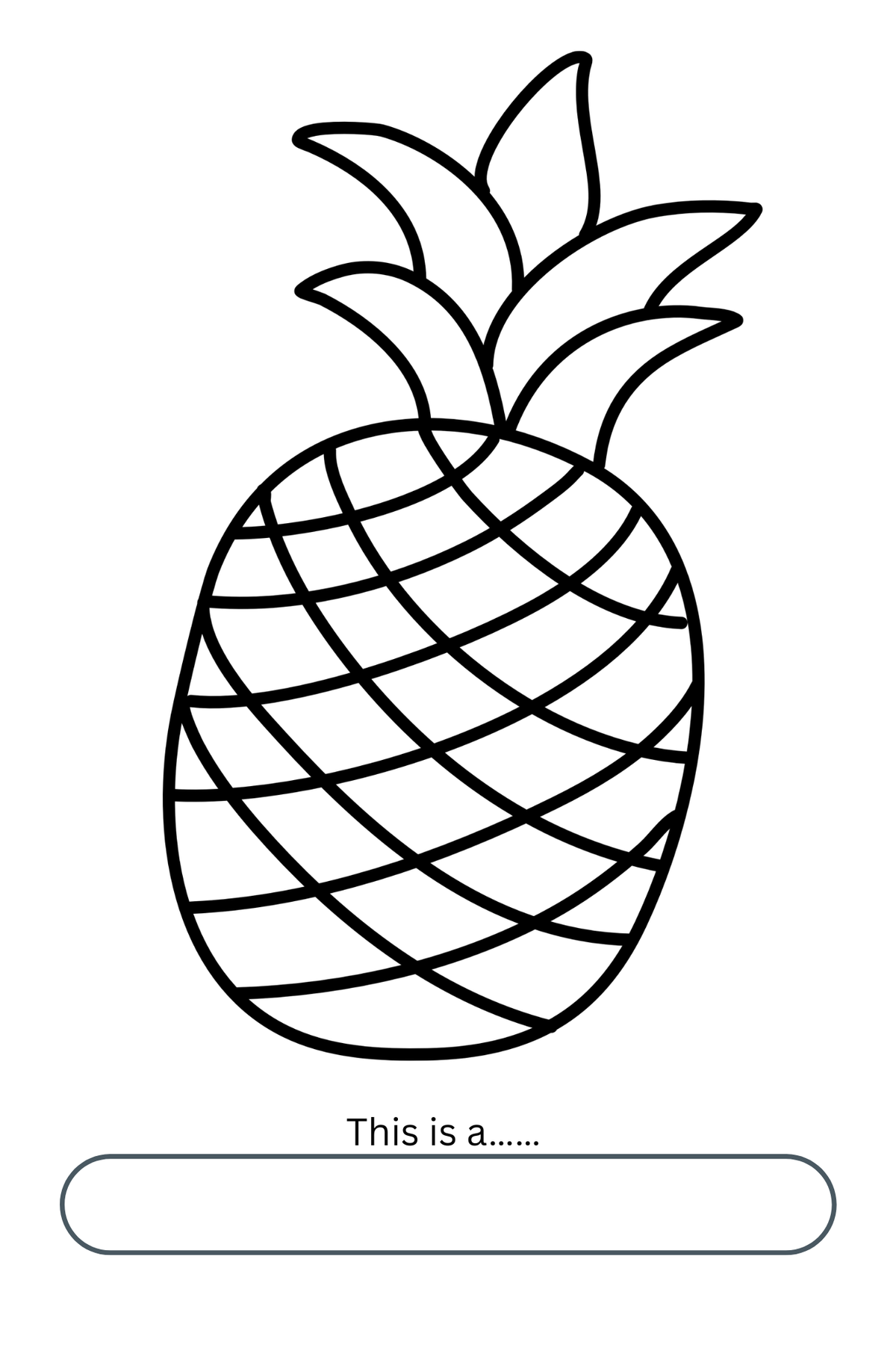 My First Coloring Book: Fruit