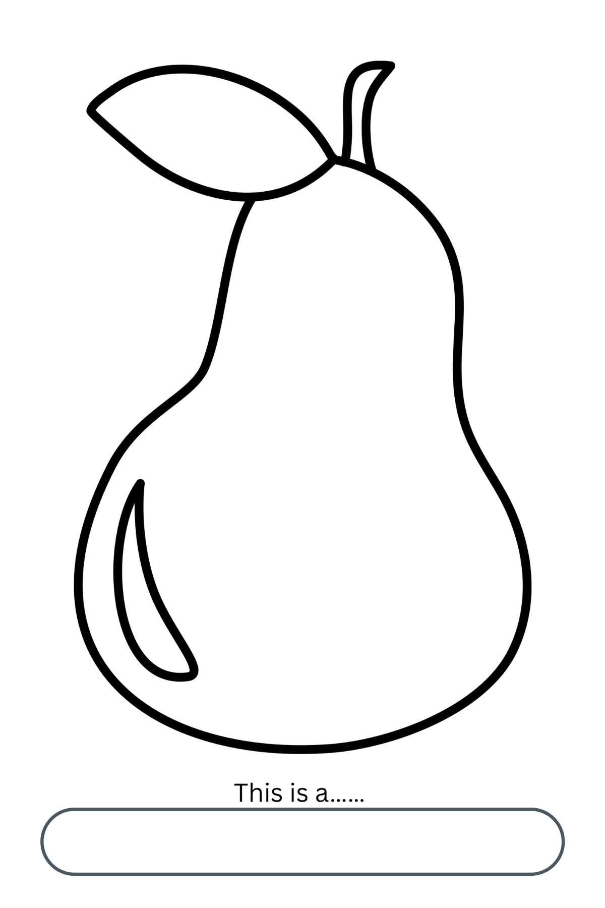 My First Coloring Book: Fruit