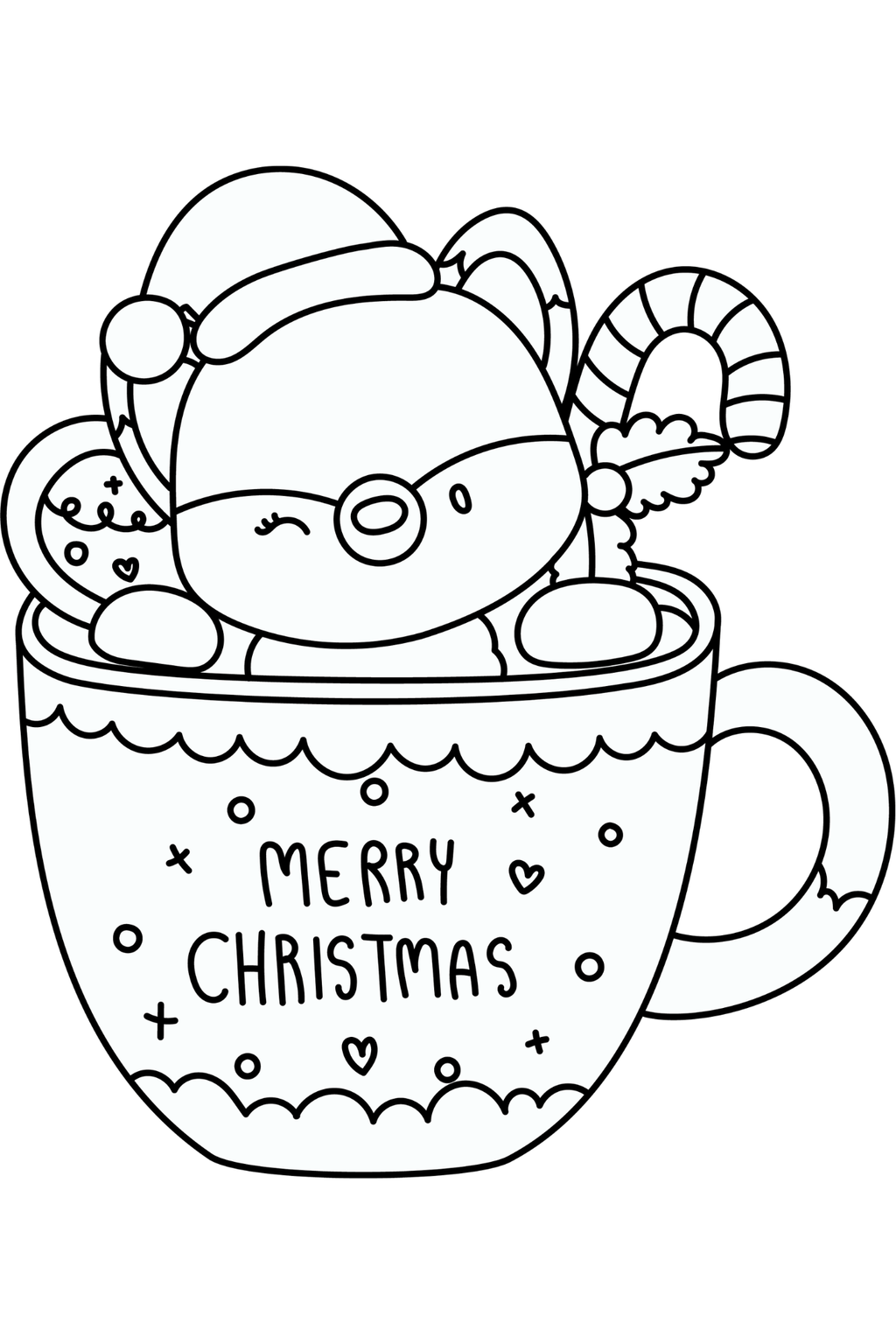 My First Coloring Book: Christmas