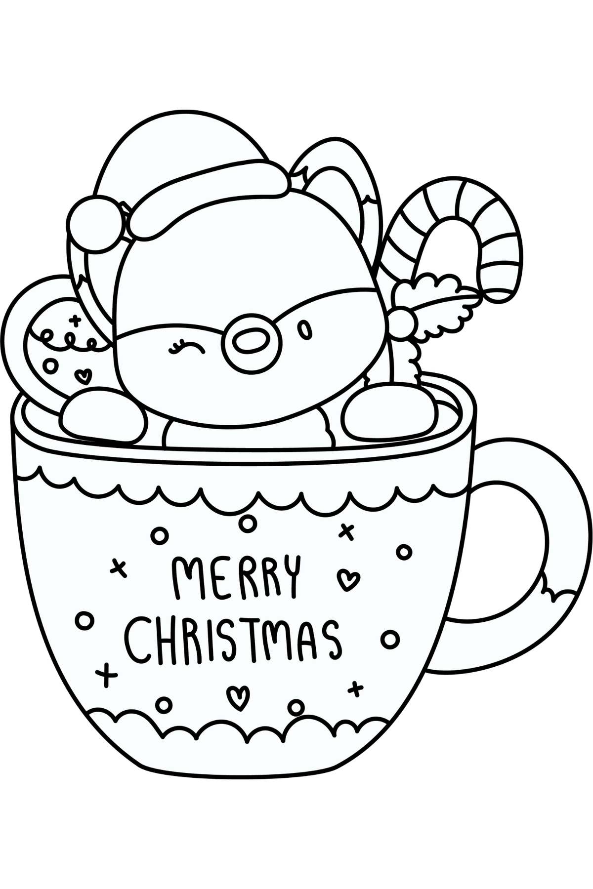 My First Coloring Book: Christmas
