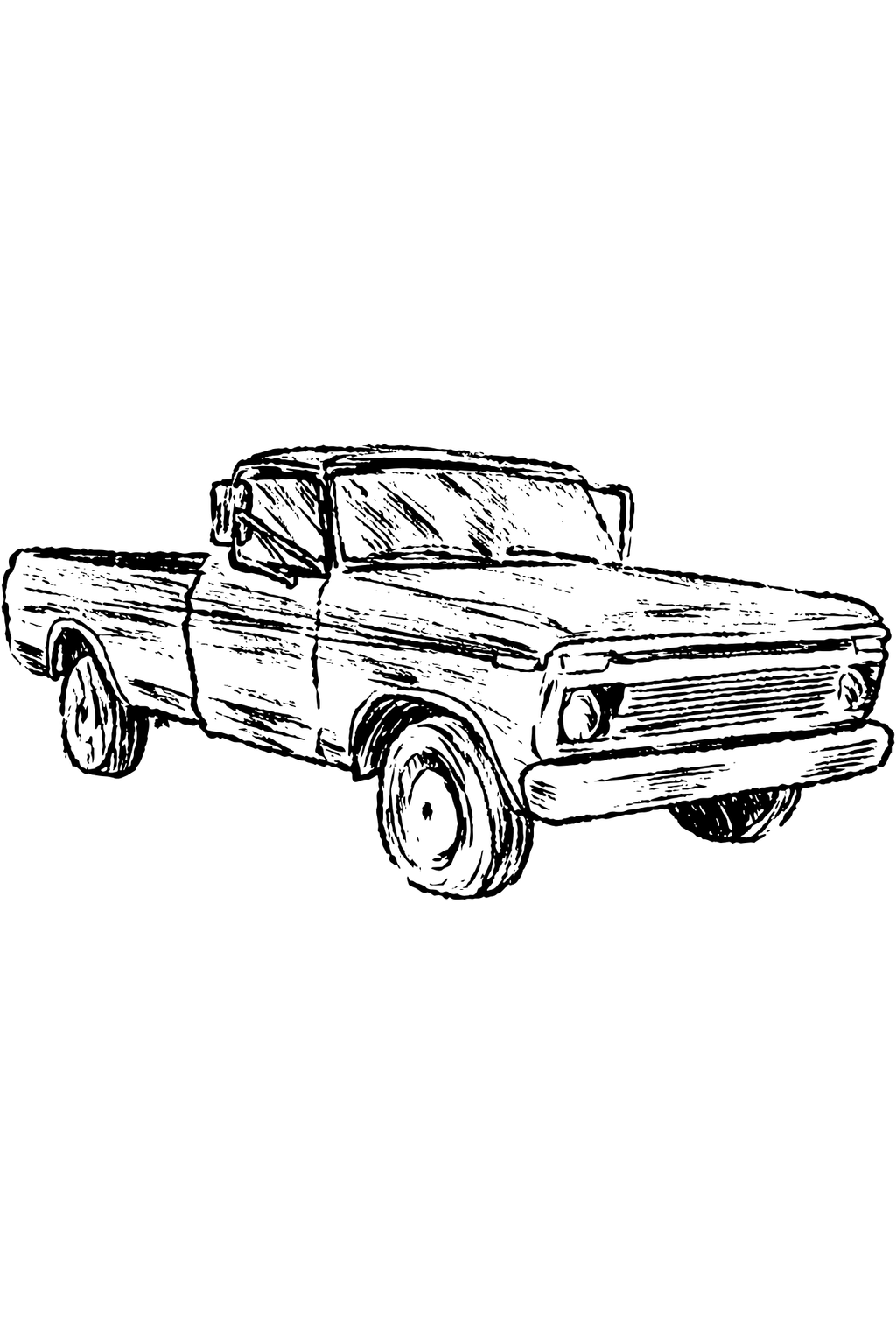 My First Coloring Book: Vehicle