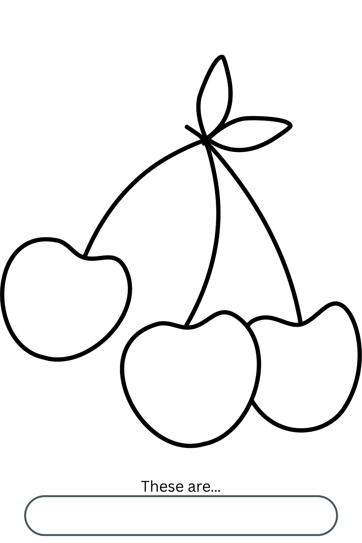 My First Coloring Book: Fruit