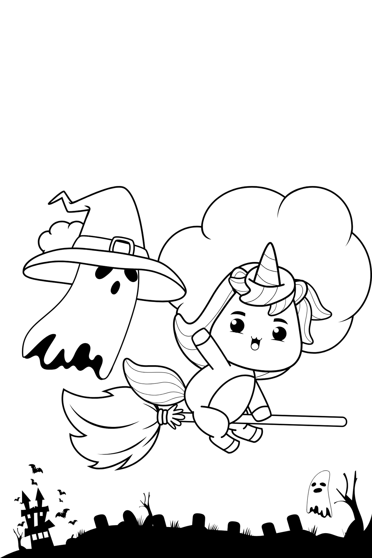 My First Coloring Book: Halloween